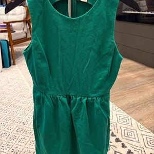 J. Crew Vibrant Green Dress